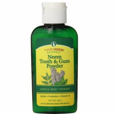 TheraNeem Toothpowder, Mint, 40 Gram