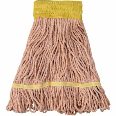 Boardwalk Small Orange Super Loop Head Cotton/Synthetic Fiber Mop Head
