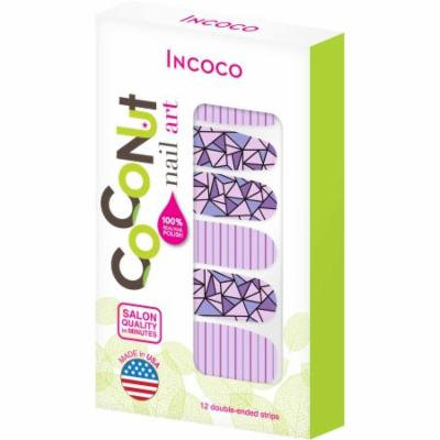 Coconut Nail Art by Incoco Nail Polish Strips, Freestyle, 12 count