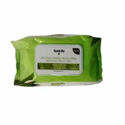 Spa Life Aloe Essence Makeup Remover Wipes Infused With Vitamins And Herbs