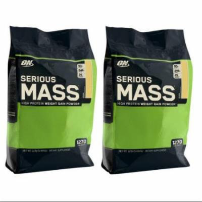 Optimum Nutrition Serious Mass Banana Weight Gain Powder 24 Pounds