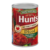 Hunt's Tomatoes Diced Basil, Garlic & Oregano
