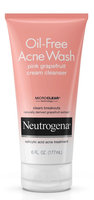 Neutrogena® Oil-Free Acne Wash Pink Grapefruit Cream Cleanser