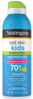 Neutrogena® Wet Skin Kids Sunscreen Spray Broad Spectrum SPF 70+