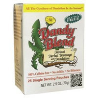 Goosefoot Acres Dandy Blend Instant Herbal Beverage with Dandelion -- 25 Pouches