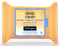 Neutrogena® Deep Clean® Oil-Free Makeup Remover Cleansing Wipes