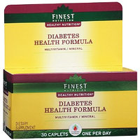 Finest Nutrition Diabetes Health Formula Multivitamin/Multimineral Supplement Caplets