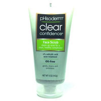 Phisoderm Clear Confidence Face Scrub 5 Oz. Oil Free