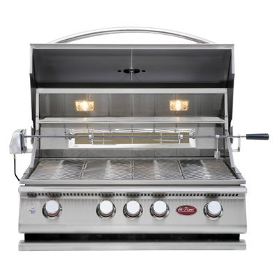 Cal Flame Package Deal, P4 4Burner Bbq BuiltIn Gas Grill Bbq13p04