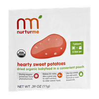 Nurturme Hearty Sweet Potatoes Dried Organic Babyfood Pouch