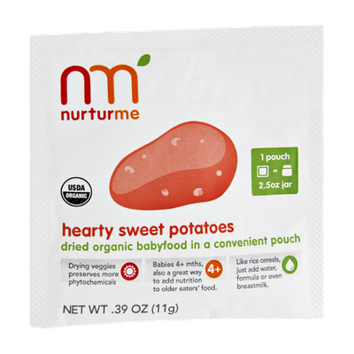 Nurturme Hearty Sweet Potatoes Dried Organic Babyfood Pouch