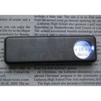 SE 10x Magnifier - Powerful LED Illumination - Pocket Size