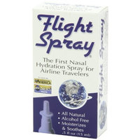 Bioponic Phytoceuticals Flight Spray Nasal Hydration Spray for Airline Travelers - 0.5 Ounce Bottles(Boxed)