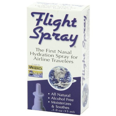 Bioponic Phytoceuticals Flight Spray Nasal Hydration Spray for Airline Travelers - 0.5 Ounce Bottles(Boxed)