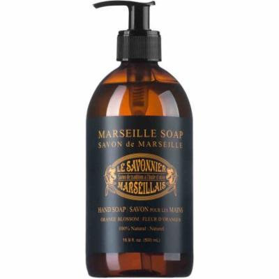 Le Savonnier Marseillais Orange Blossom Liquid Hand Soap, 16.9 fl oz
