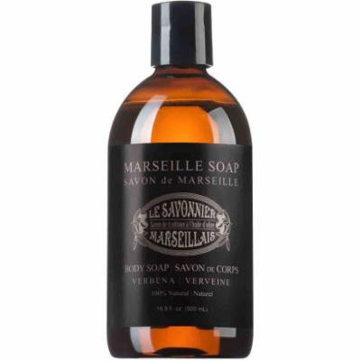 Le Savonnier Marseillais Verbena Liquid Body Soap, 16.9 fl oz