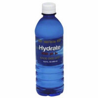 Hydrate High pH 9+ Alkaline Ionized Water, 16.9 fl oz (Pack of 24)
