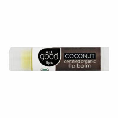 Elemental Herbs - All Good Lips Organic Lip Balm Coconut - 4.25 Grams