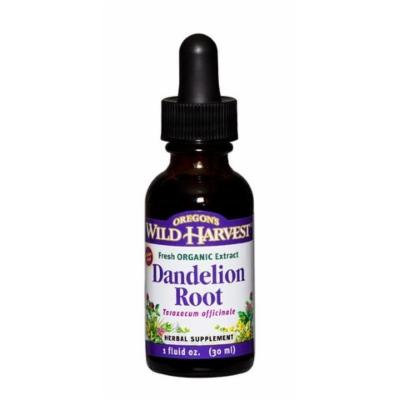 Oregon's Wild Harvest 1:1 Fresh Organic Dandelion Root Extract 1 Fluid Ounce