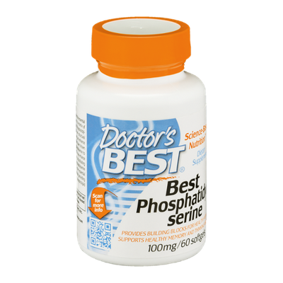 Doctor's BEST Best Phosphatidyl Serine 100mg Softgels - 60 CT