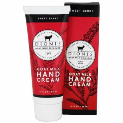 Dionis Goat Milk Skincare - Hand Cream Sweet Berry - 2 oz.
