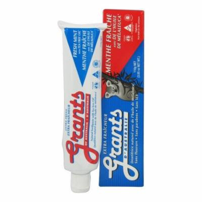 Grants of Australia - Natural Toothpaste Fresh Mint with Tea Tree Oil - 3.85 oz.