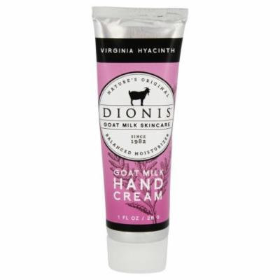 Dionis Goat Milk Skincare - Hand Cream Virginia Hyacinth - 1 oz.
