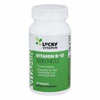 LuckyVitamin - Vitamin B-12 Timed Release 1000 mcg. - 60 Tablets