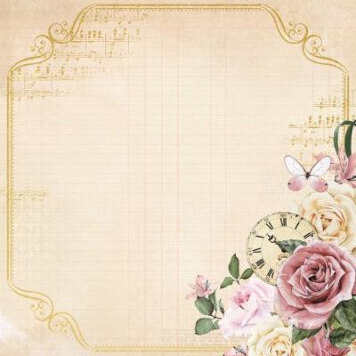 Mademoiselle Foiled Cardstock 12