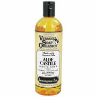 Vermont Soapworks - Aloe Castile Liquid Soap Lemongrass Zen - 16 oz.