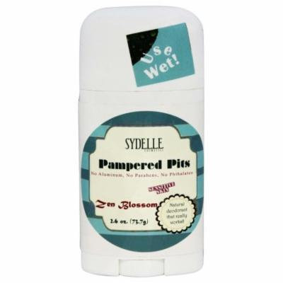 Sydelle Cosmetics - Pampered Pits Natural Deodorant for Sensitive Skin Zen Blossom - 2.6 oz.