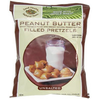 Good Health Peanut Butter Pretzels, Unsalted, 5 Ounce Bags (Pack of 12)