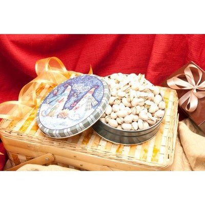 Superior Nut Company Colossal Pistachios Holiday Gift Tin