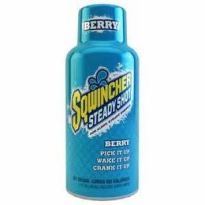 Sqwincher 2 oz Steady Shot Energy Drink, Berry 200502-BE (Pack of 12)