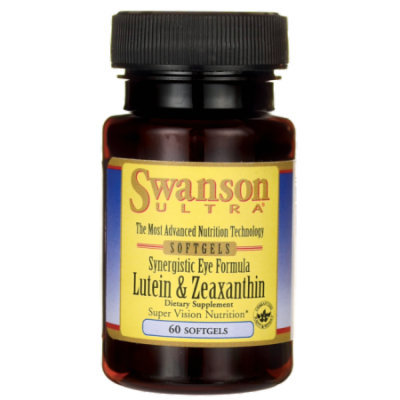 Swanson Synergistic Eye Formula Lutein & Zeaxant 60 Sgels