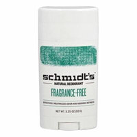 Schmidt's Deodorant - Natural Deodorant Fragrance Free - 3.25 oz.