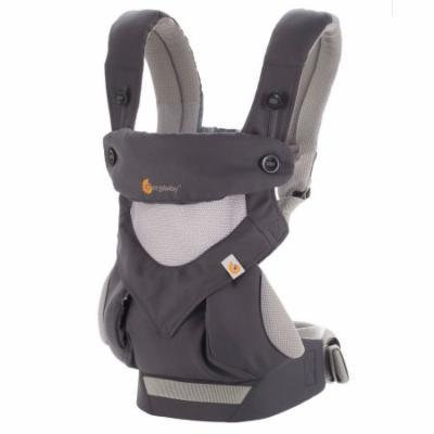 ERGO Baby Four Position 360 Carrier - Cool Air - Carbon Grey