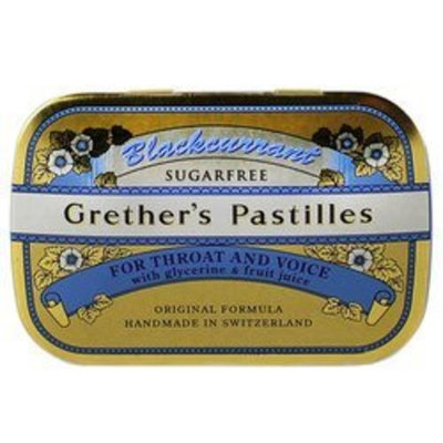 Grether's: Black Currant Pastilles Sugarfree, 15 oz