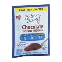 Better Bowls! Instant Pudding Sugar Free Chocolate