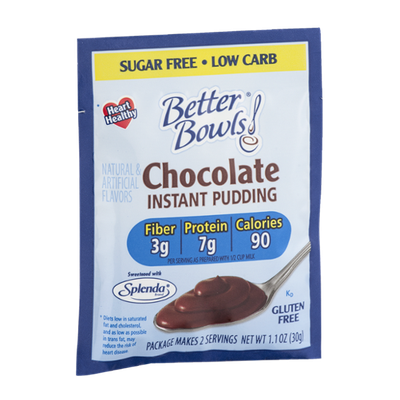Better Bowls! Instant Pudding Sugar Free Chocolate