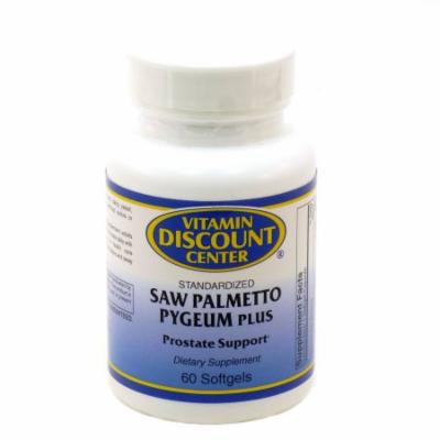 Saw Palmetto Pygeum Plus by Vitamin Discount Center 60 Softgels