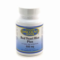 Red Yeast Rice Plus 600mg By Vitamin Discount Center - 60 Capsules