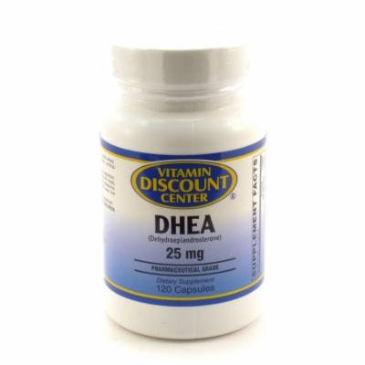 DHEA 25mg by Vitamin Discount Center - 120 Capsules