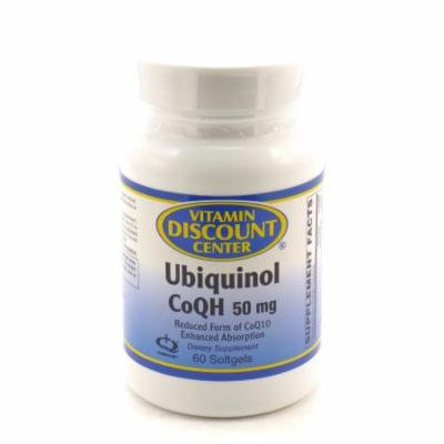 Ubiquinol CoQh 50mg By Vitamin Discount Center - 60 Softgels
