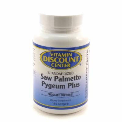 Saw Palmetto Pygeum Plus By Vitamin Discount Center - 180 Softgels