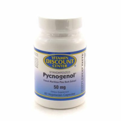 Pycnogenol (50mg) by Vitamin Discount Center - 60 Capsules
