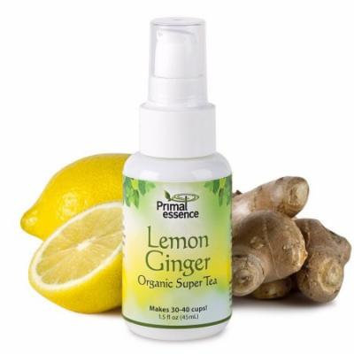 Organic Super Tea Lemon Ginger Primal Essence 1.5 oz Spray
