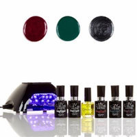UV-Nails LED Lamp and Gel Nail Polish Starter Kit V10-B-7