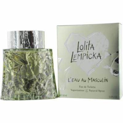 Lolita Lempicka L'eau Au Masculin Edt Spray 3.4 Oz By Lolita Lempicka