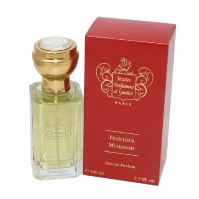 Fraicheur Muskissime Eau De Parfum Spray 3.3 Oz / 100 Ml for Women by Maitre Parfumeur Et Gantier